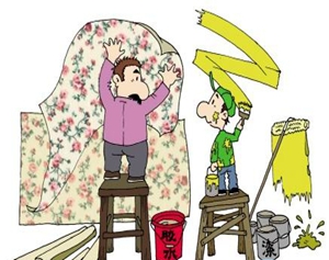 墙纸和乳胶漆到底选哪个？大荷漆用专业的眼光告诉你！