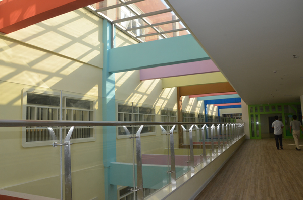 东莞南天幼儿园太美了，环保装修得人心，开学火爆了_大荷水性漆