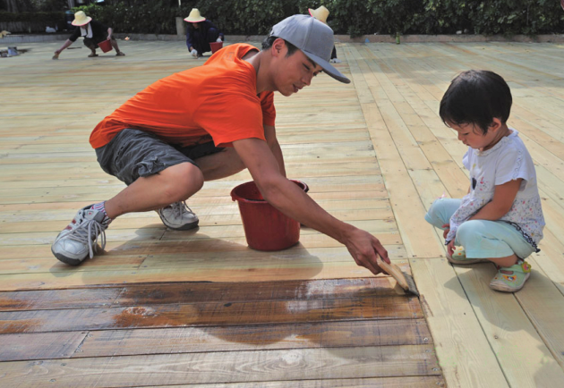 高温环境下对水性木器漆施工有什么影响？_木器漆|大荷水性漆