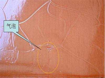 涂完家具漆后出现气泡怎么处理？